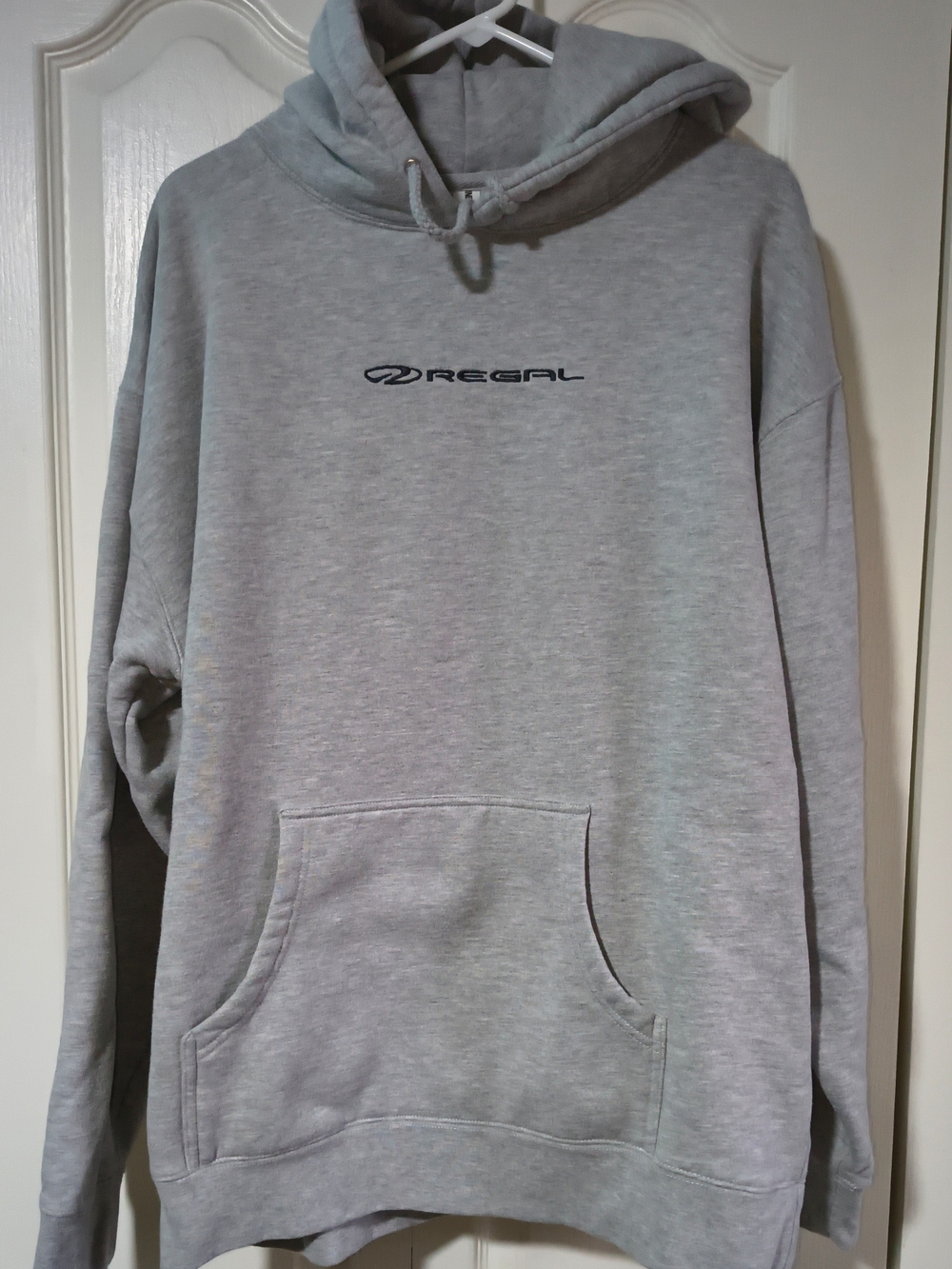 Regal Boats Men’s Gray Hooded Sweatshirt XL